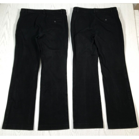 Lauren Ralph Lauren Pants - Lauren Ralph Lauren Chino Pants Women 8 Black Adele Dress Pant Straight 2 Pair